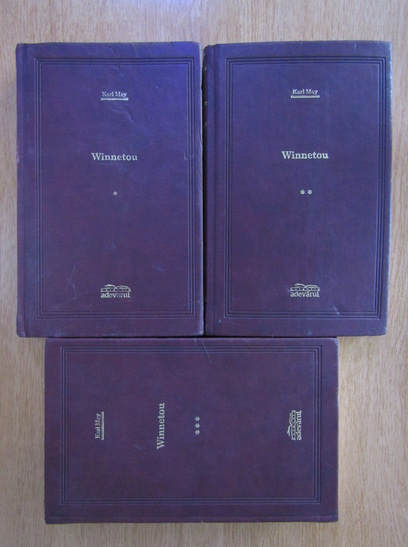 Anticariat: Karl May - Winnetou (Adevarul de lux, 3 volume)