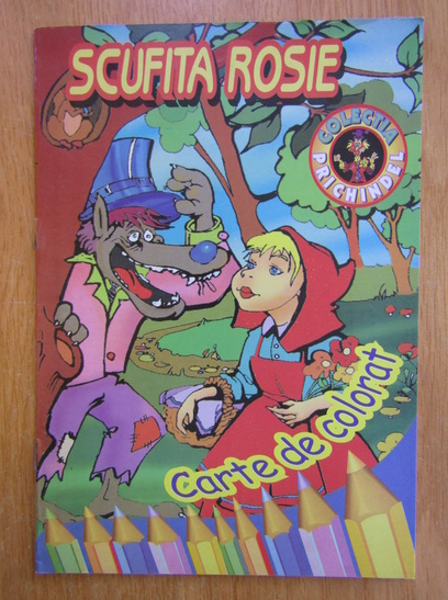 Anticariat: Scufita Rosie. Carte de colorat