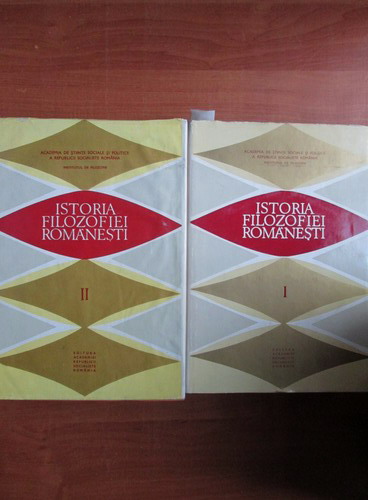 Anticariat: Dumitru Ghise - Istoria filozofiei romanesti (2 volume)