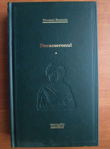 Sandals eel Brace Giovanni Boccaccio - Decameronul (volumul 1) (Adevarul) - Cumpără