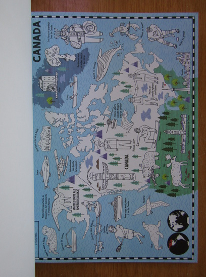 Natalie Hughes - Atlasul lumii. Carte de colorat