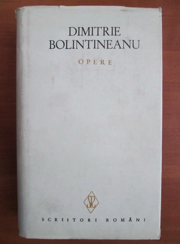 Anticariat: Dimitrie Bolintineanu - Opere (volumul 3)