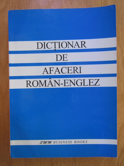 Anticariat: Dictionar de afaceri roman-englez