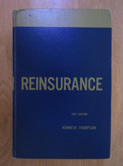 Anticariat: Kenneth Thompson - Reinsurance