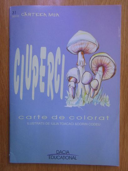 Anticariat: Ciuperci. Carte de colorat