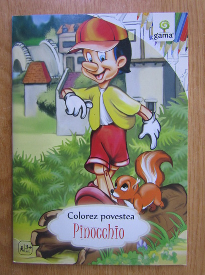 Anticariat: Pinocchio. Colorez povestea