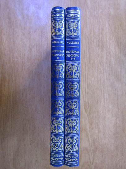 Anticariat: Voltaire - Dictionar filosofic (2 volume)
