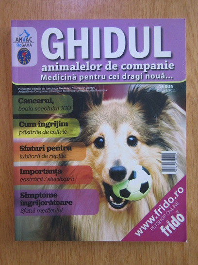 Anticariat: Ghidul animalelor de companie (editia 1, 2011)