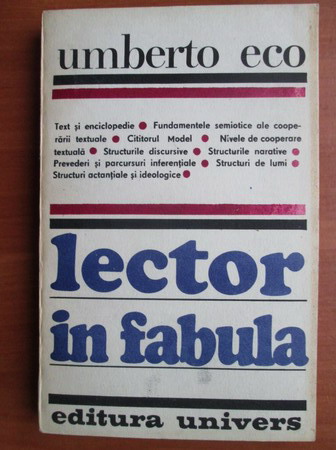 Anticariat: Umberto Eco - Lector in fabula