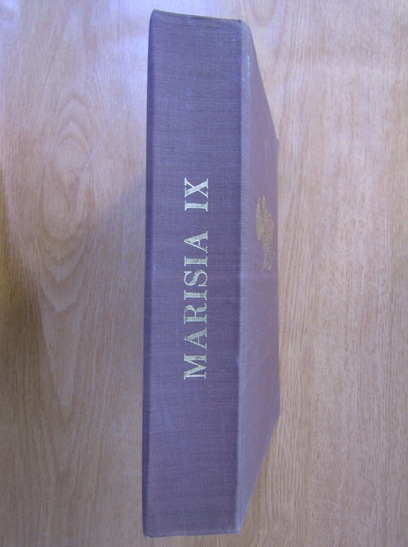 Anticariat: Marisia. Studii si materiale (volumul 9)