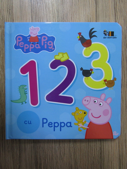 Anticariat: 1 2 3 cu Peppa: invatam sa numaram cu Peppa Pig!