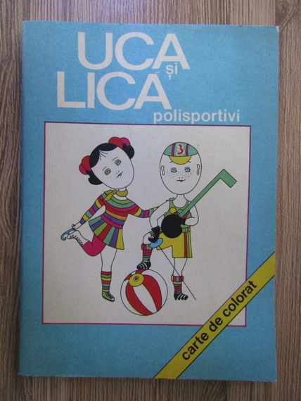 Anticariat: Maia Damadian - Uca si Lica polisportivi (carte de colorat)