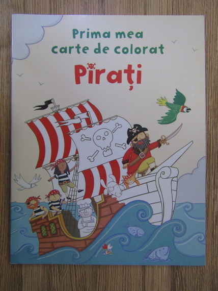Anticariat: Prima mea carte de colorat. Pirati