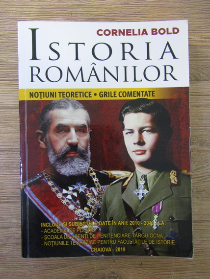 Anticariat: Cornelia Bold - Istoria romanilor