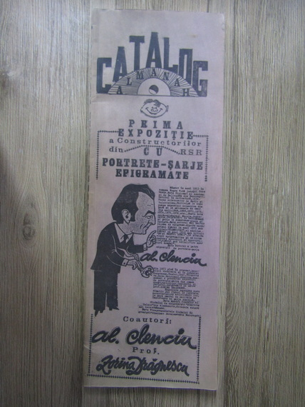 Anticariat: Alexandru Clenciu, Zorina Draghescu - Catalog Almanah. Prima expozitie a constructorilor din RSR cu portrete sarje epigramate