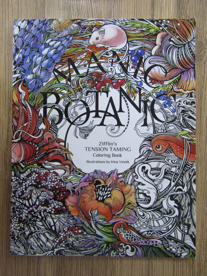 Anticariat: Irina Vinnik - Manic botanic. Coloring book