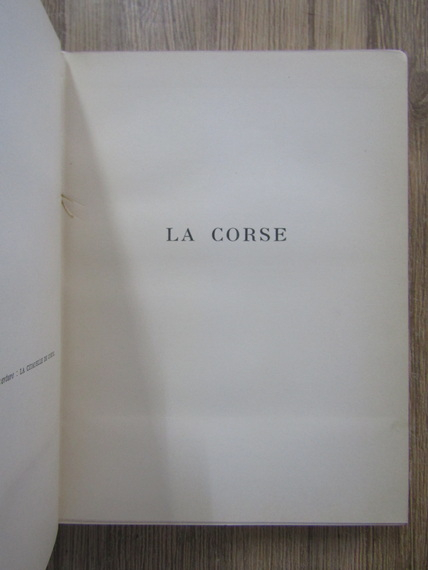 Pierre Morel - La Corse