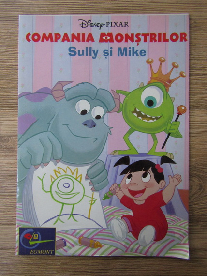Anticariat: Compania Monstrilor. Sully si Mike (carte de colorat)
