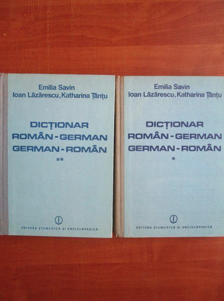 Anticariat: Emilia Savin - Dictionar Roman-German/German-Roman (2 volume)