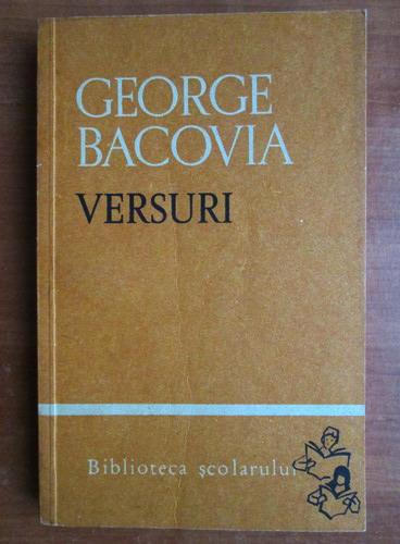 Anticariat: George Bacovia - Versuri