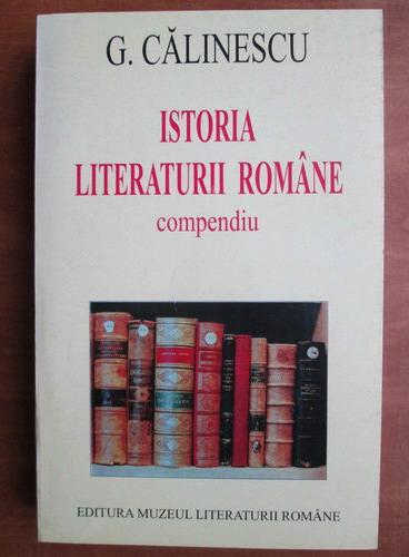 Anticariat: George Calinescu - Istoria literaturii romane. Compendiu