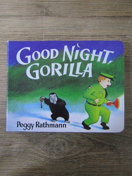 thumbnail image 2 of Good Night, Gorilla By Peggy Rathmann – Board Book 1996 Good Condition 2 of 4