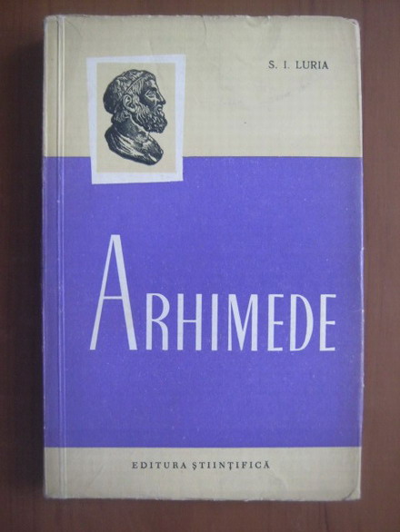 Anticariat: S. I. Luria - Arhimede
