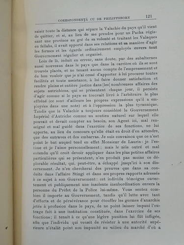 Corespondenta lui Stirbei Voda publicata de Nicolae Iorga, volumul 1. Corespondenta politica (1904) stare uzata