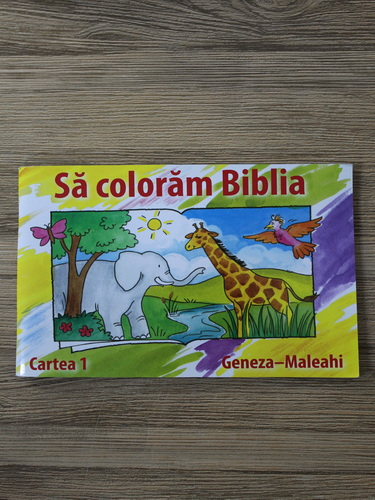 Anticariat: Sa coloram Biblia (cartea 1)
