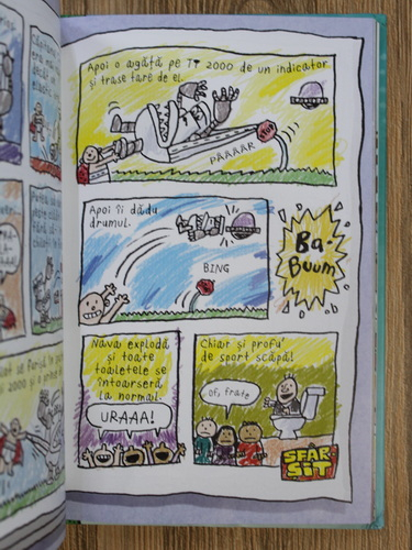 Dav Pilkey - Capitanul Chilot si atacul toaletelor vorbitoare (editia color)