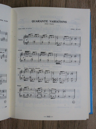 Piano. Catalogue thematique. Musique pour piano