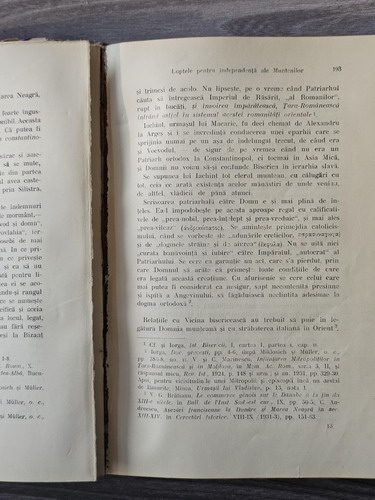 Nicolae Iorga - Istoria romanilor. Volumul III. Ctitorii (1937) putin uzata