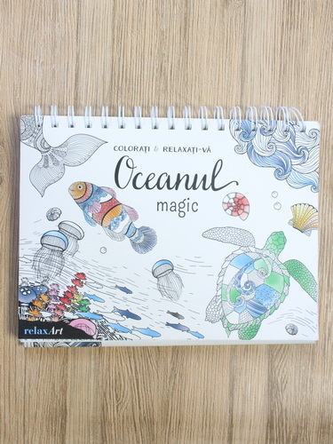 Anticariat: Oceanul magic. Colorati si relaxati-va