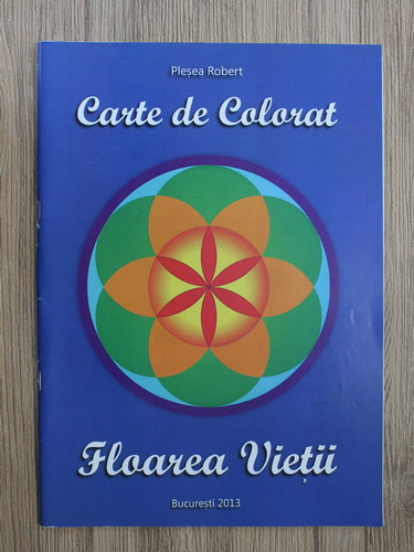 Anticariat: Plesea Robert - Carte de colorat. Floarea vietii
