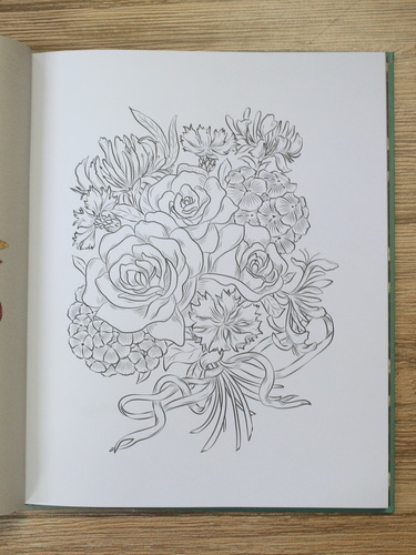 Jessica Roux - Floriografie. Cartea de colorat