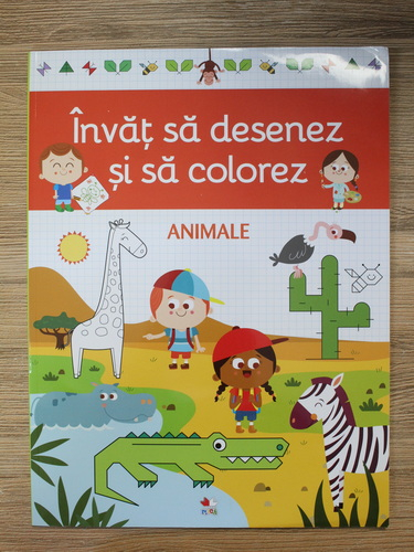 Anticariat: Invat sa desenez si sa colorez. Animale