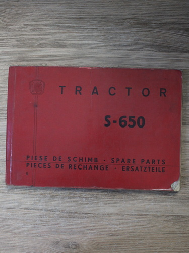 Anticariat: Tractor S-650. Catalogul pieselor de schimb