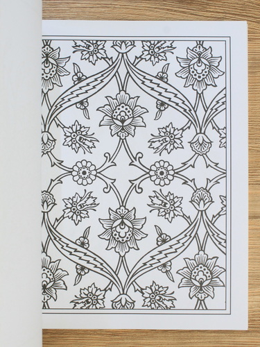 Vintage colouring book. A delightful selection of classic patterns