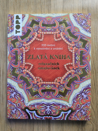 Anticariat: 333 motivu k vymalovani a uvolneni. Zlata kniha. Relaxacnich omalovanek (carte de colorat)