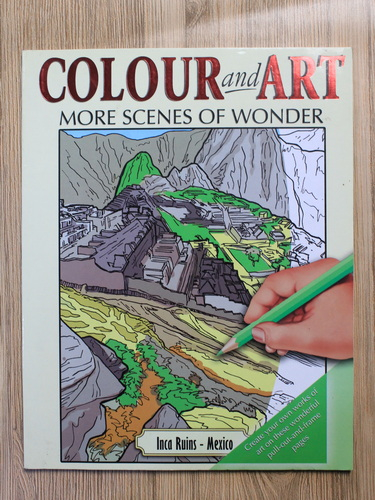 Anticariat: Colour and art. More scenes of wonder (carte de colorat)