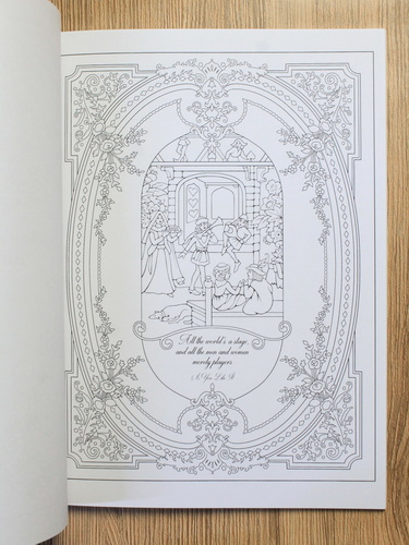 Marty Noble - Shakespeare. Dramatic and droll. Coloring book