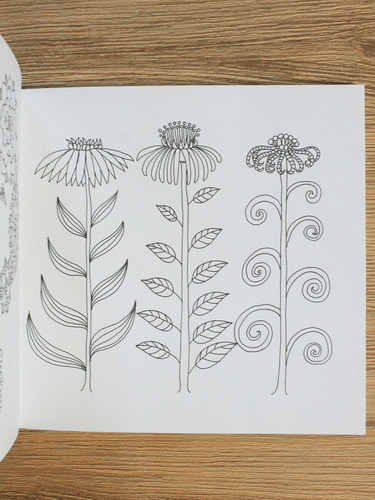 Susanne Kuhlendahl - Relaxacni omalovanky. Kvety a mandalay (carte de colorat)