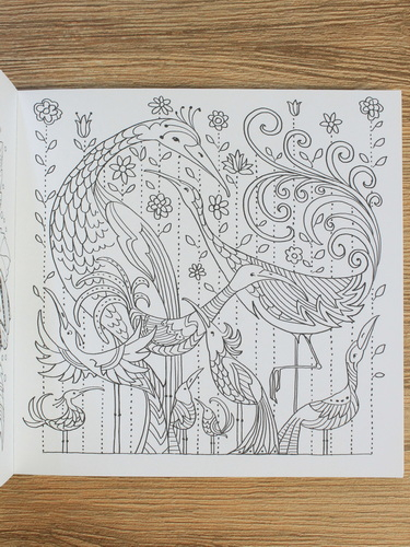 Ursula Schwab - Relaxacni omalovanky. Ptaci, motyli a priroda (carte de colorat)