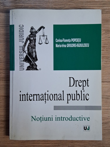 Anticariat: Corina Florenta Popescu - Drept international public