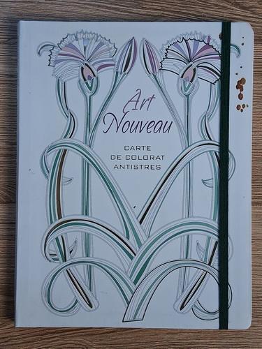 Anticariat: Art Nouveau. Carte de colorat antistress