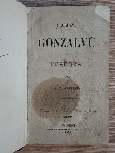 Florian - Gonzalvu de cordova (1858)