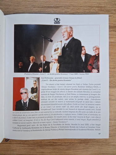 Oana Georgescu - Uniunea Autorilor si Realizatorilor de Film din Romania. 30 de ani in slujba cinematografiei romanesti (album aniversar)