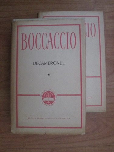 Anticariat: Giovanni Boccaccio - Decameronul (2 volume)