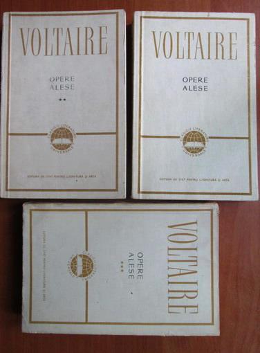 Anticariat: Voltaire - Opere alese (3 volume)