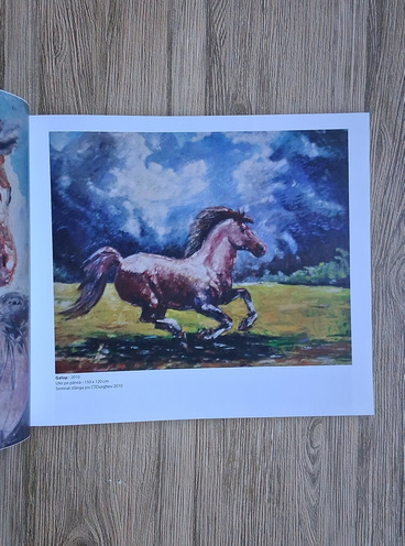 Agata Chifor - Cornel Teodor Durgheu, creatie si viziunea picturala, opera grafica (cu desenul si autograful artistului)